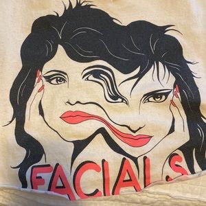 Tattoo Design Cropped T Shirt